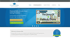 Desktop Screenshot of entreprenable.com
